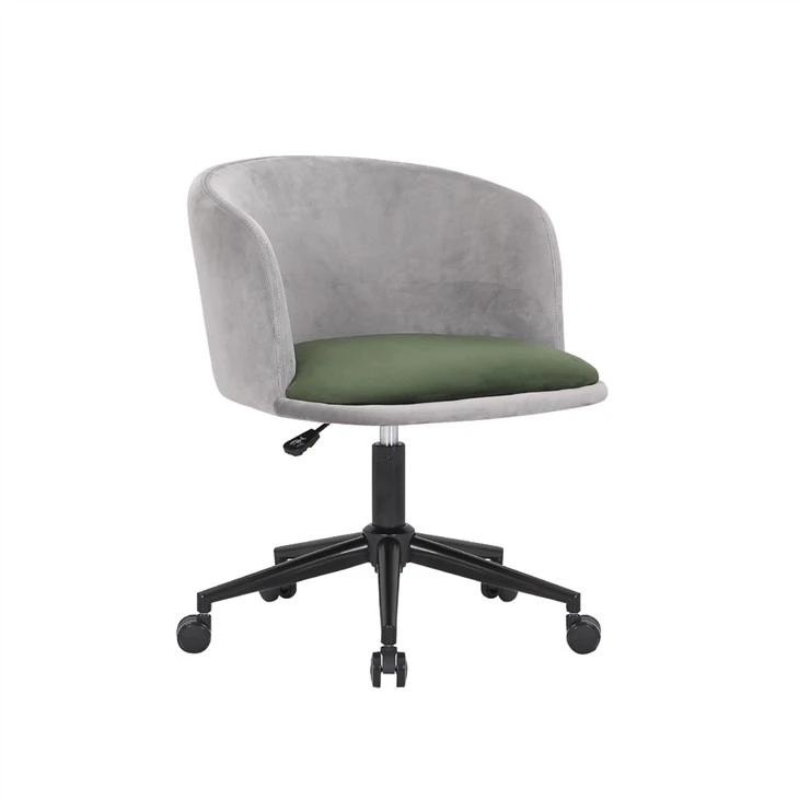 Swivel Chair Leisure Chair Με Βελούδινο Υφασμάτινο Κάλυμμα